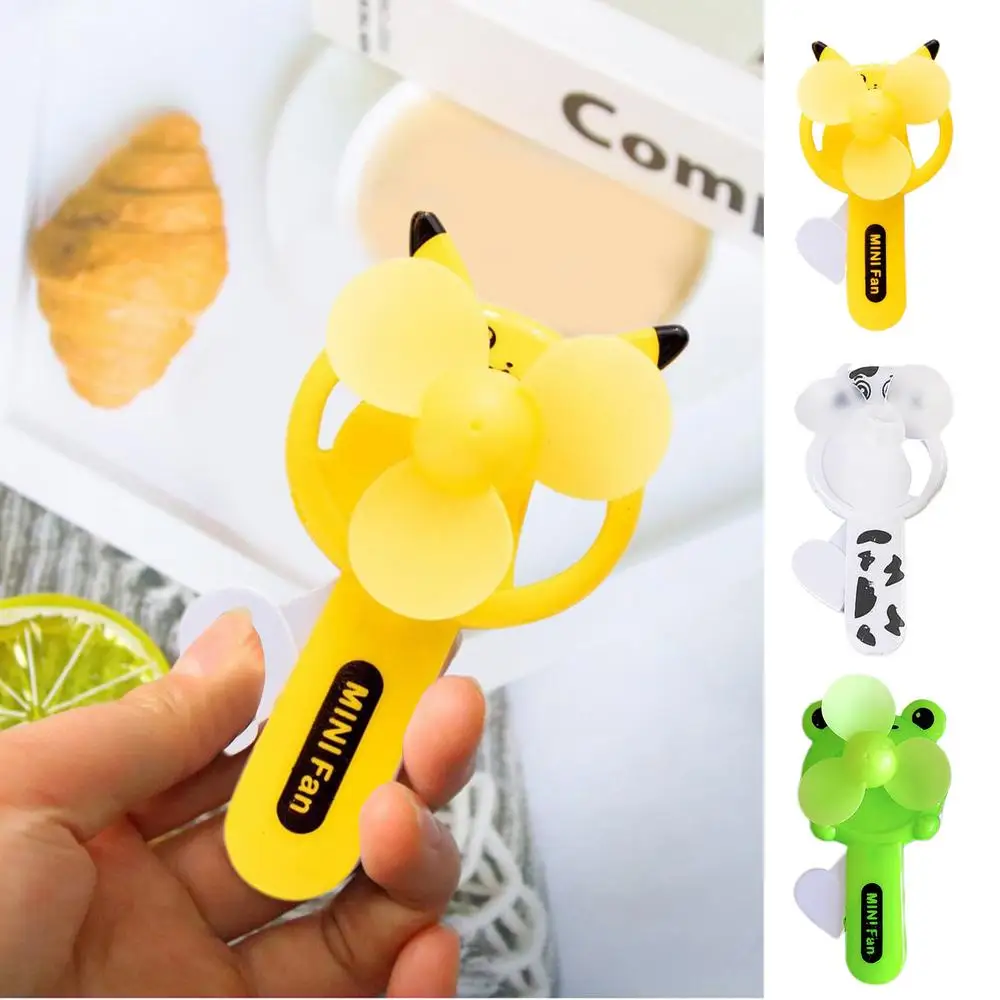 Manual Press Small Fan Hand Pressure Fan Personal Fan Handheld Cartoon Mini Portable Hand Fan Novelty Toys for Boys Girls 1 S8f8f07314dba4e7886d03a5c986d2d08Y