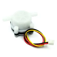 Water Coffee Flow Sensor Switch Meter Flowmeter Counter 0.3-6L/min inner diameter 2mm YF-S401 4