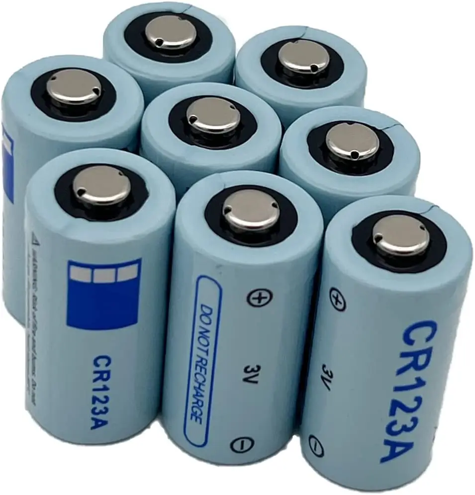 Sostituzione Di Aggiornamento Batteria Per Cr123A Cr123A Cr123 Cr17345 123A 123 (8 Pack)