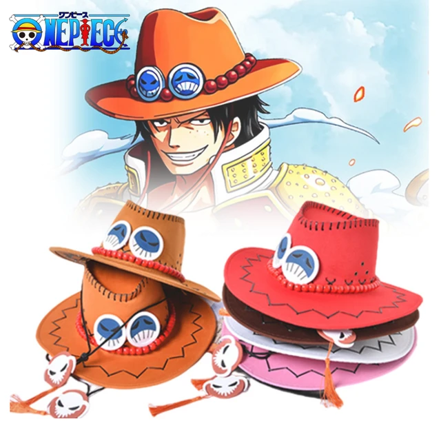 One Piece Anime Chapéus para Homens e Mulheres, Boné de Cowboy