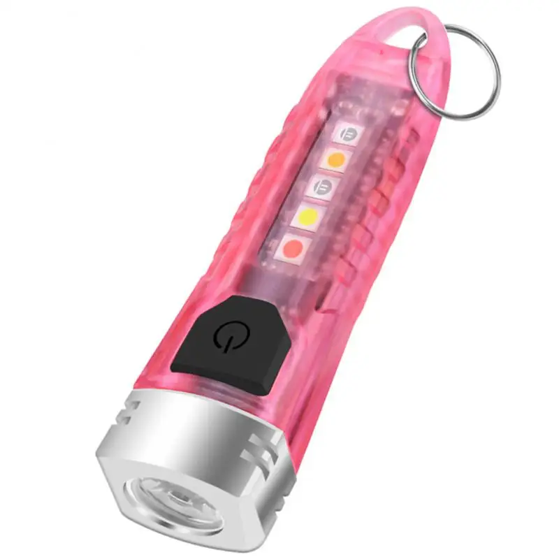 

Strong Light Emergency Lamps Work Light Pocket Lamp Portable Led Flashlight Dropshipping Mini Key Ring Lamp Multi-function