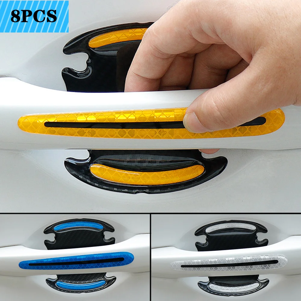 Car Door Bowl Handle Anti Scratch Protector Cover Stickers For Toyota