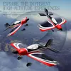 Remote Control Aircraft Rc Fx9706  Fixed Wing Aircraft Model Red Fighter5-Channel Foam Remote Control Aircraft Outdoors Boy Gift 3