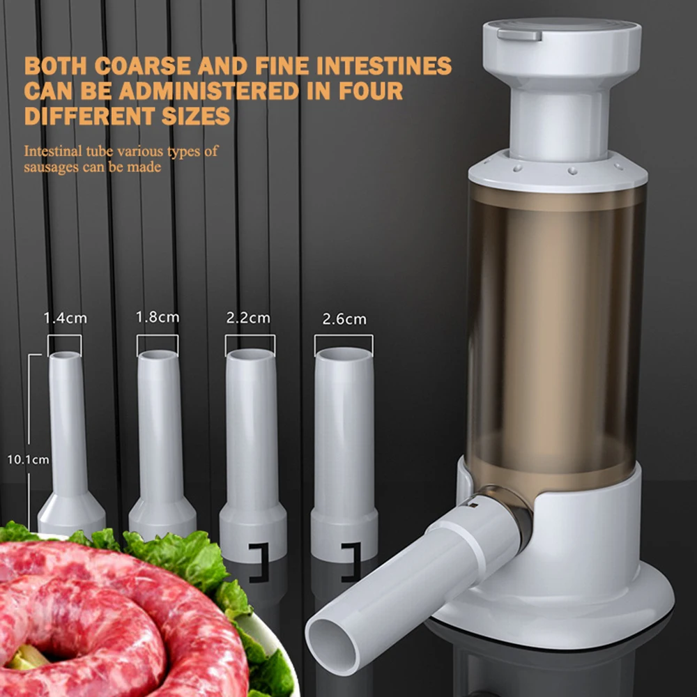 Sausage Stuffer Multipurpose Sausage Meat Stuffer Horizontal Sausage Maker Homemade Kitchen Meat Maker Tool Filler