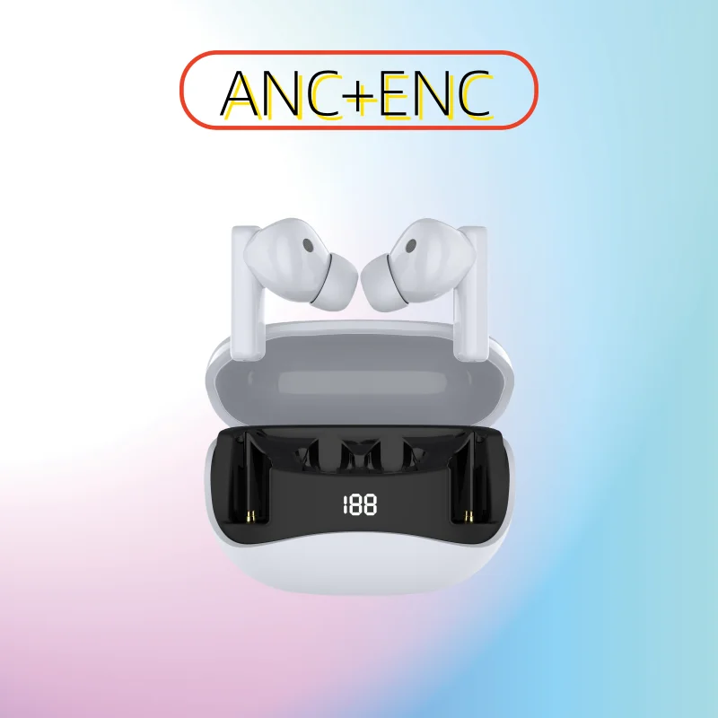 Auricolare Da Gioco Originale Bluetooth Wireless Anc Enc Noise Cancelling Tws Bass Cuffie Per Smartphone Sport Ear Phone