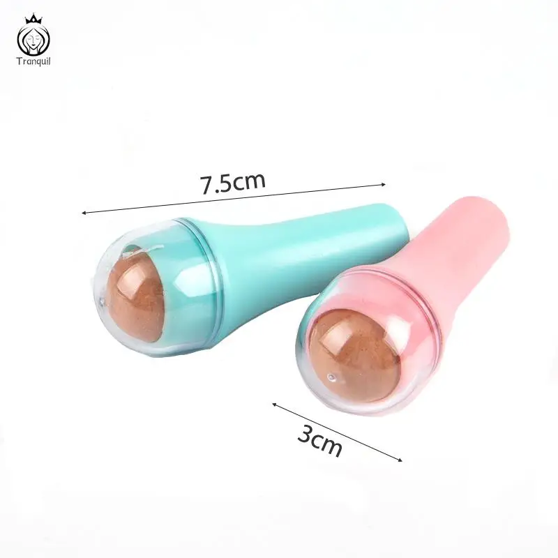 Natural Volcanic Roller Oil Control Rolling Stone Matte Makeup Face Skin Care Tool Facial Cleaning Oil Absorption Roller On Ball