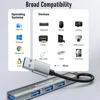 Lemorele 120cm 4Ports USB HUB OTG USB A 3.0 Adapter Multi Splitter Adapter Laptop Accessories For Xiaomi Lenovo Macbook Pro 6
