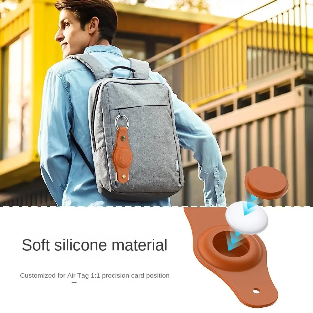 Protector Gps Tracker Protector Sostituzione Impermeabile Soft Tracker Holder Portachiavi Tracker In Silicone Per Apple Airtag Home