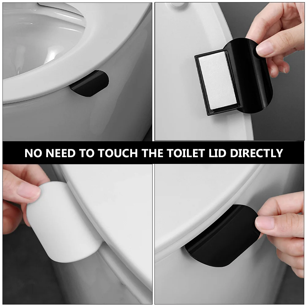 Durable PC Toilet Seat Handle Lifter Bathroom Fixture