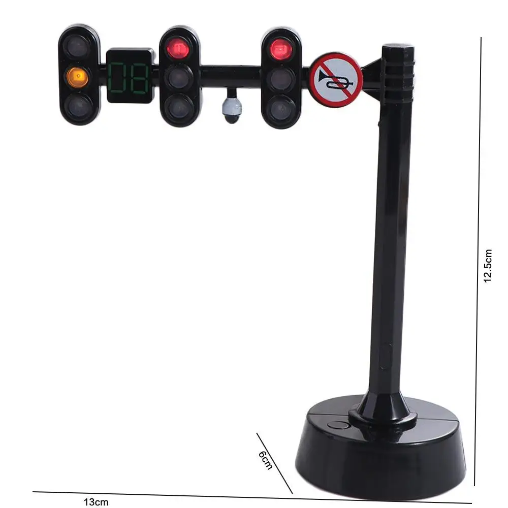Safety Traffic Toy Light Signs Model Traffic Mini Stop Model Toys Simulation Mini Traffic Light Building Blocks Children Toys
