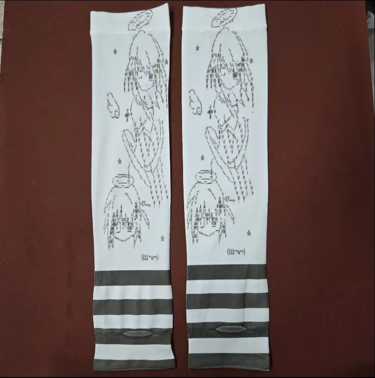 자외선 차단 사이클링 암 슬리브, Y2k 서브컬쳐, 여름 여성 시원한 머프 슬리브