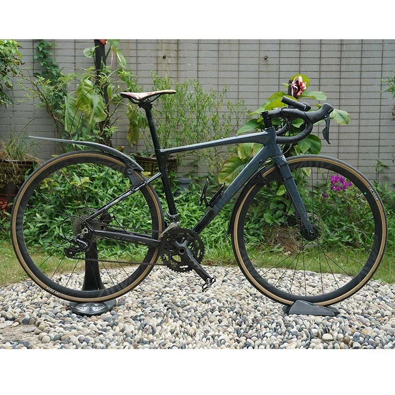 Description Picture 6 of itemBicycle Quick Release Extended Mudguard For Front Rear Wheel 700C Gravel Road Bike Fender Strong PP Mud Fender Outdoor Protector