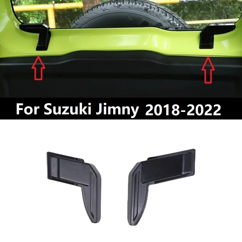 Carbon 2PCS Black ABS Rear Windshield Heating Wire Protection Cover For  Suzuki Jimny Sierra JB64 JB74 2019 2020 Demister Cover