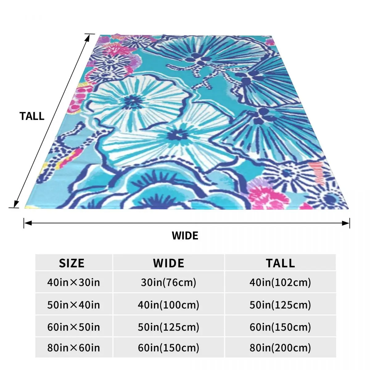 Lily Pulitzer Blanket Flannel Multi-function Throw Blankets Sofa Throw Blanket For Couch Bedding Outdoor Throws Bedspread Quilt 4