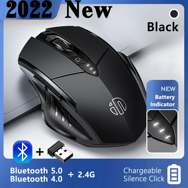 best wireless gaming mouse 2022 Wireless 2.4 GHz Ergonomic Mice Mouse 1600 DPI USB Receiver Optical Bluetooth-Compatible 3.0 5.0 Computer Gaming Mute Mouse desktop mouse Mice