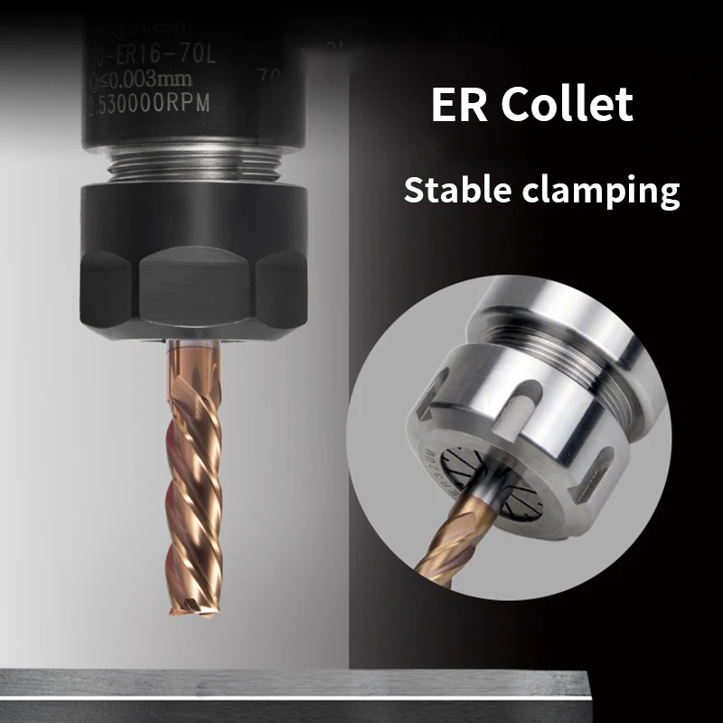 Spring Collet Chuck Drill Collets Milling Cutter CNC Milling Lathe Tool ER11 ER16 ER20 ER25 ER32 ER spring collet spring collet chuck collet chuck collet clamping tool drill chuck lathe tool
