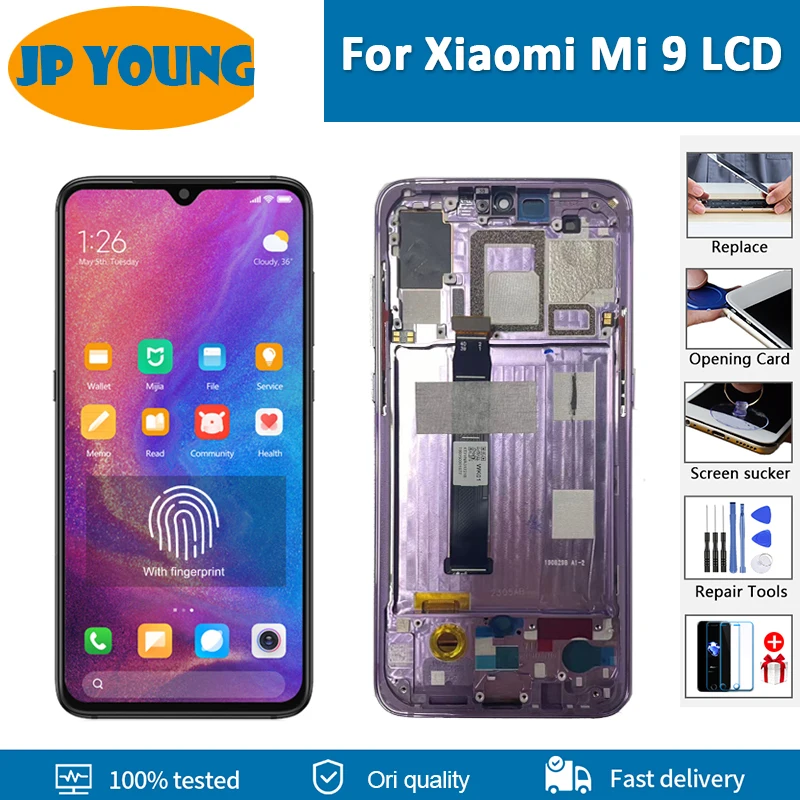 ensemble-ecran-tactile-lcd-amoled-avec-chassis-639-pouces-pour-xiaomi-mi-9-original