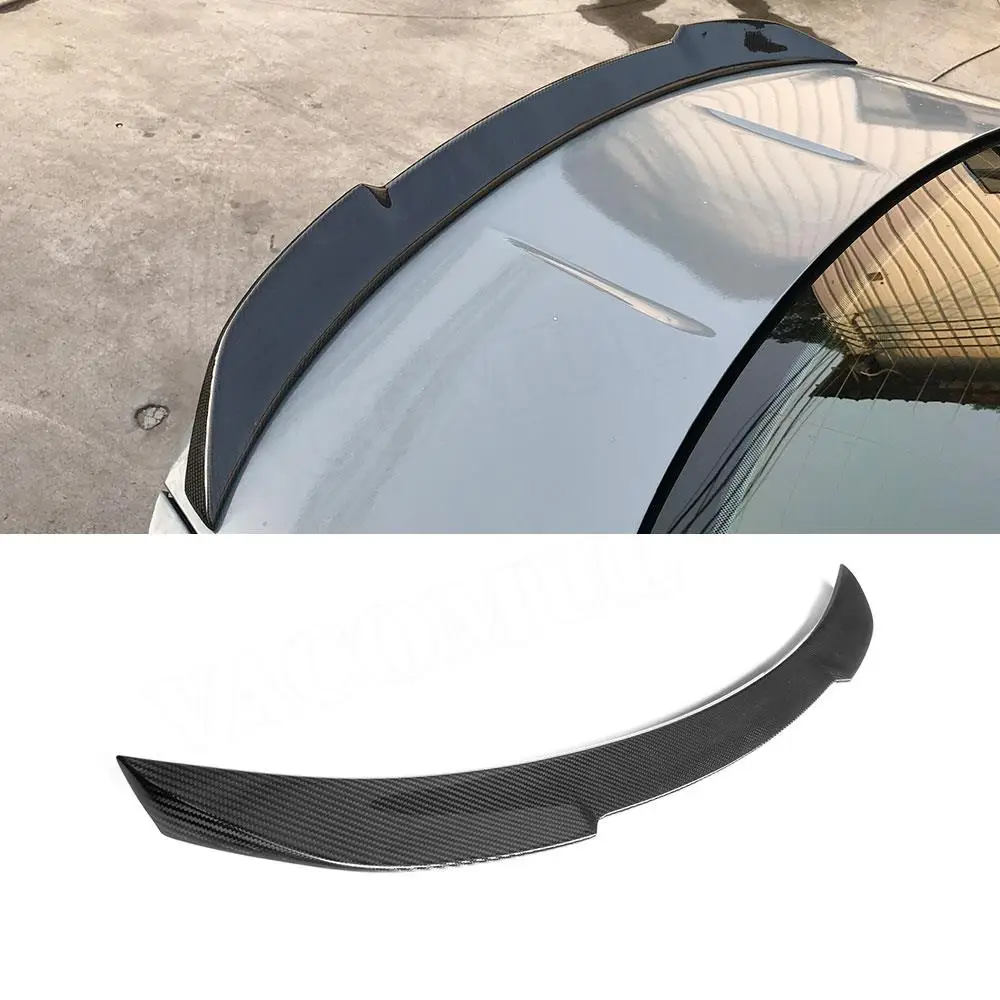 

Задний спойлер из углеродного волокна с утилобом, автомобильное крыло для BMW 2 серии F22 F87 M2 Coupe 2014-2019