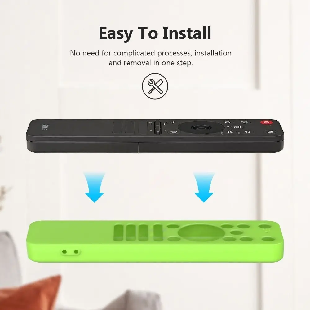Silicone Shockproof Remote Control Case with Lanyard