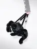 Fashion Hottie Plush Spider Black Backpack Commute Shoulder Women's Bag Handbag Messenger Bags 2
