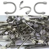10PCS 3/16" Flexible Mister Nozzle Extensions 20cm Brass Mist Rod Bendable Extended Pole for High Pressure Misting Fittings 1