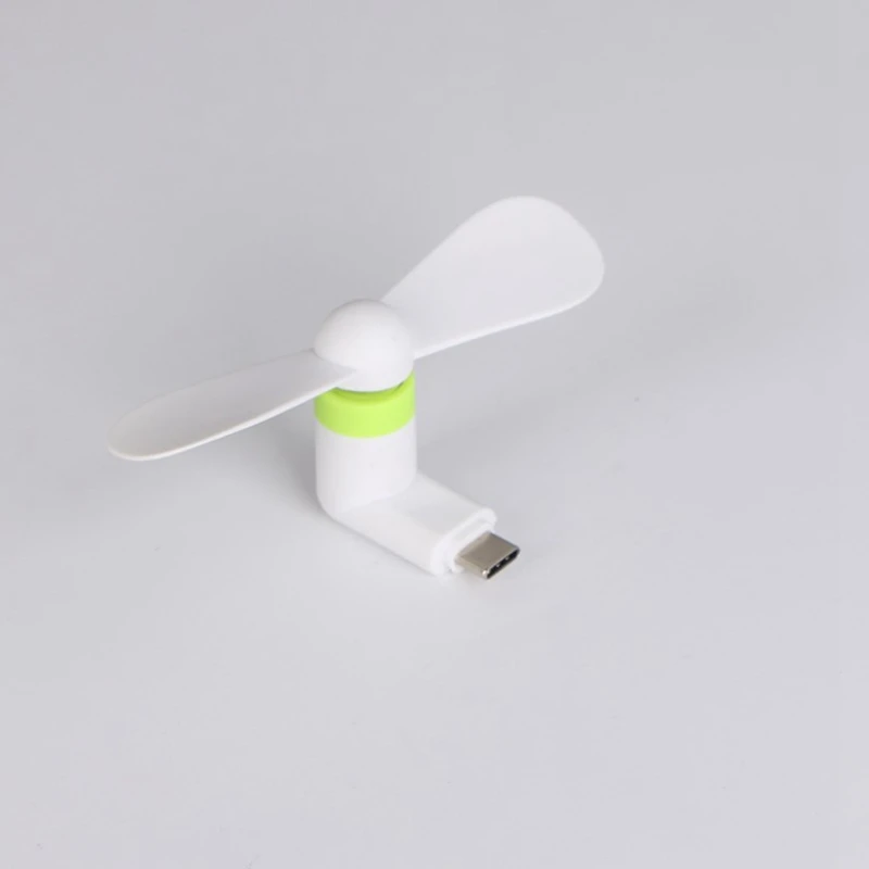 Creative Mini Micro Portable Fan Mobile Phone Mini Fan Charging Treasure Cooling Fan For Type-C USB Gadget Fans Tester 14 S8f9099ee57a548798031a292a773cd786