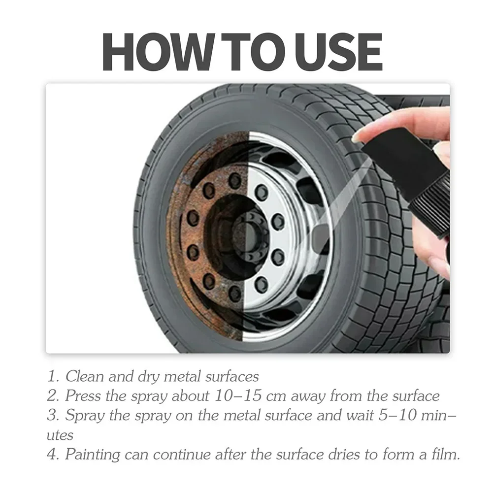 1pc 30ml Car Anti-Rust Remover Inhibitor Wear-resistant Automotive Maintenance Repair Tools Accessories
