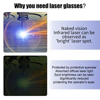 laser glasses Laser Protection 808 1064 OD6 Laser Safety Glasses Protective lenses laser protector laser protective glasses 532 6