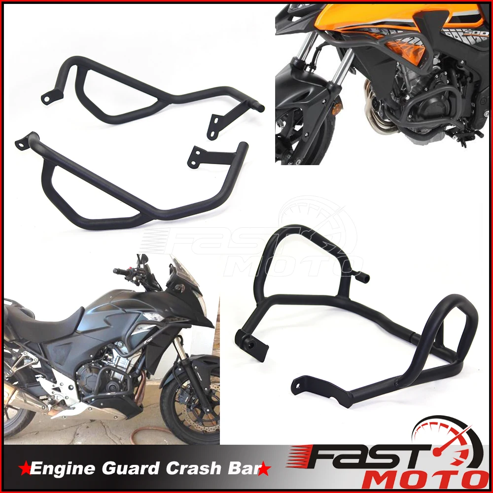 

For HONDA CB500X CB 500X CB500 X 2013 14 15 2016 Motorcycle Upper Lower Crash Bar Frame Engine Protection Guard Bumper Protector
