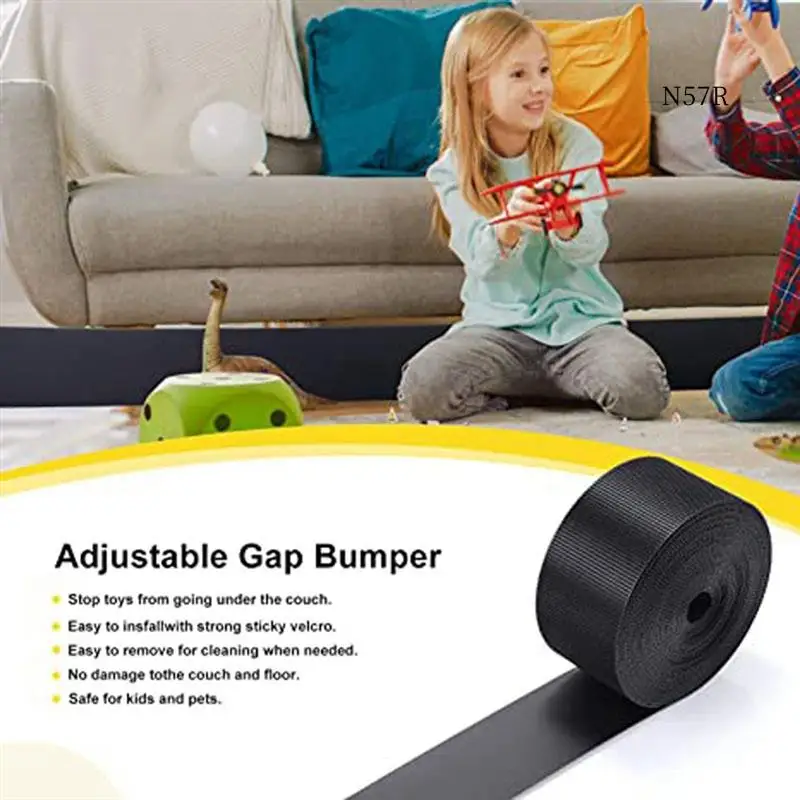 WJ-Toy Blocker For Couch Under Sofa Toy Blocker Stop Things From Going Under Couch Sofa Bed And Furniture Easy To Install