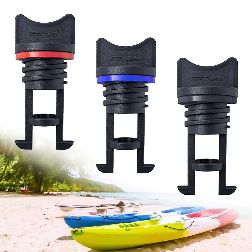2.2in Kayak Plugs Drain Stopper Replacement Thread Boat Drain Hole Stopper Scupper Plugs Kayak Accessories for Kayak Canoe Boat