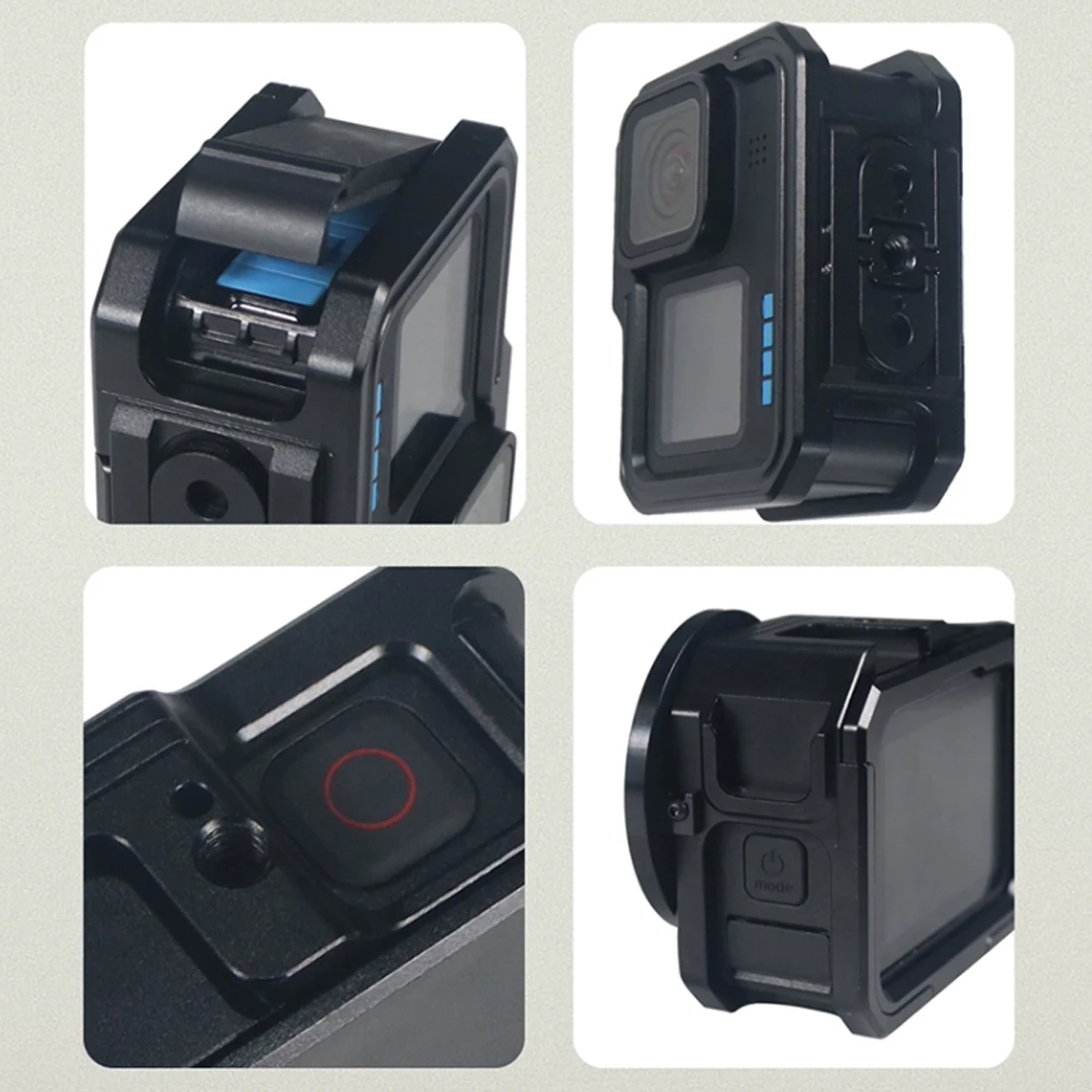 GoPro Hero 12, 11, 10/9  Topcine ݼ ̽, ˷̴ ձ ȣ , ݵ  Ʈ, 52mm UV 