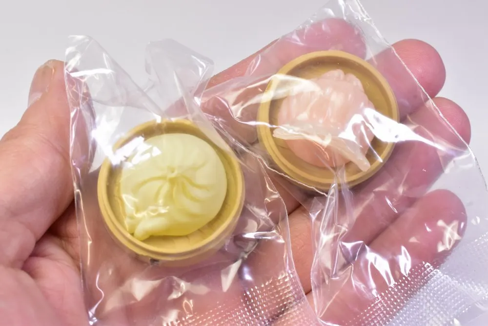 Original gashapon toys Machiboke In the case of Dim Sum cute