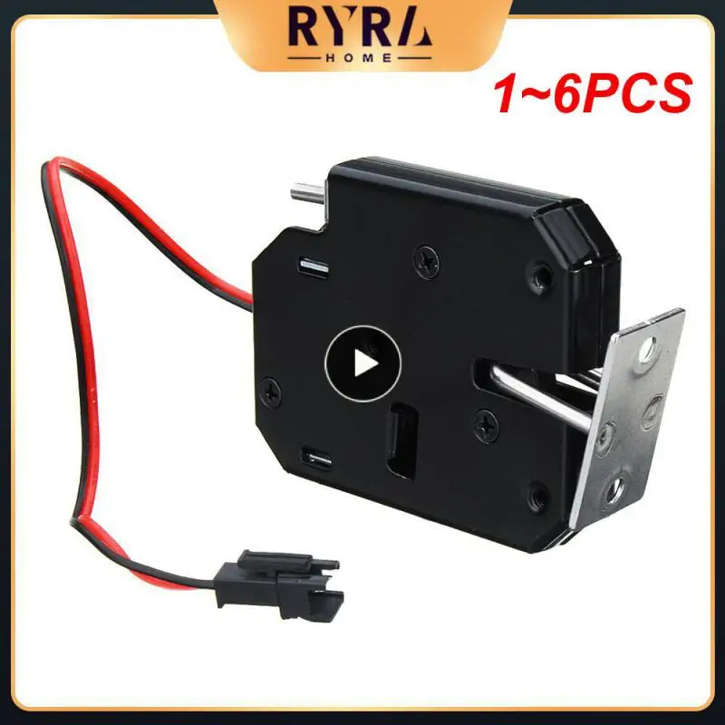 

1~6PCS Special Price DC 12V Electromagnetic Lock Energy-Saving Electronic Locks For Cabinet Door Furniture Tools