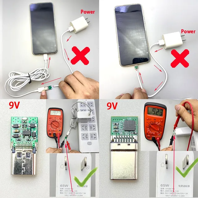 JacobsParts USB-C PD 12V DC Fixed Voltage Power Trigger Module - 5A Type-C Female Input For DIY Projects - View #10