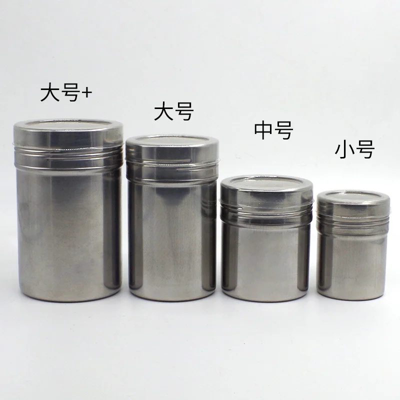 Stainless Steel Chocolate Shaker Icing Sugar Powder Flour Cocoa Coffee Sifter Shakers