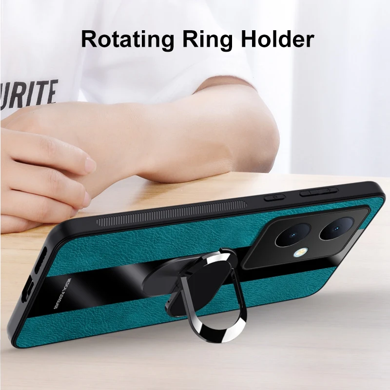 Custodia Con Supporto Magnetico Per Vivo V29 Lite 5G / Y78 - Ultra