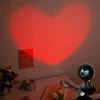 Sunset Light Love Projector Night Light Sunset Projection LED Desk Lamp Bedroom Atmosphere Rainbow Light Decorative Light 5