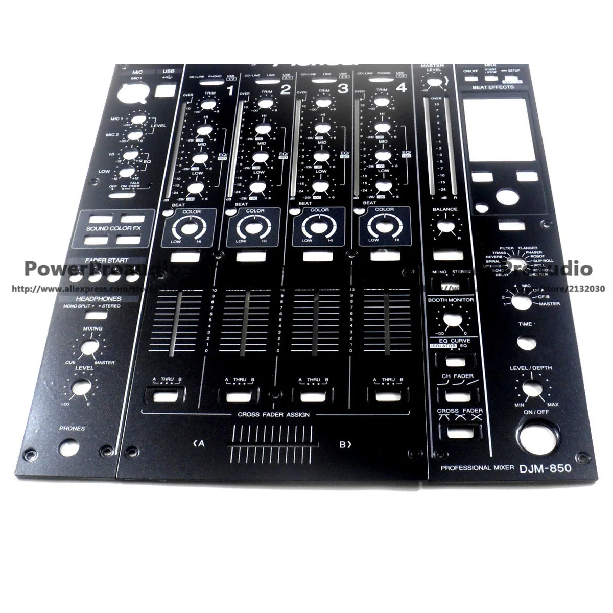 New OEM Replacement Part For Pioneer DJM850 Main Faceplate Front | Электроника