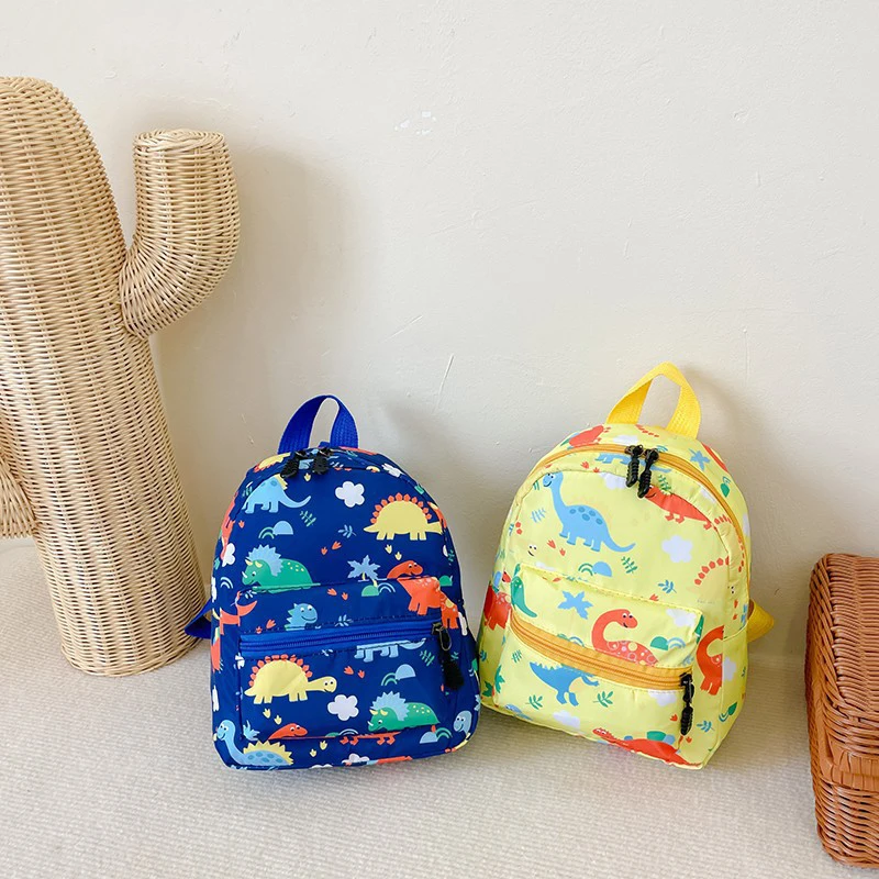 Children's Cartoon Dinosaur Backpacks For Teenager Cute Kindergarten Schoolbag Waterproof Book Bag Boys Girls Animal Bag 4