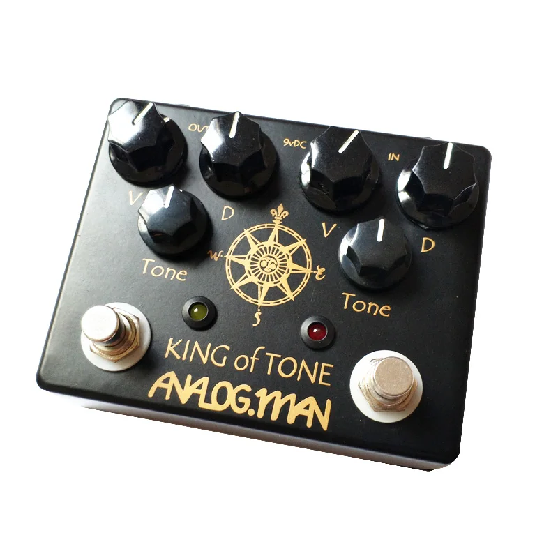 

Free shipping Electric Guitar Effects Analogman King of Tone Overdrive Single GOD Reissue