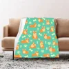 Dachshund Blanket Gifts for Women Cute Dog Lightweight Cozy Flannel Fleece Throw Blanket  Decor 6