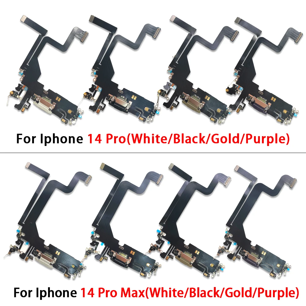 

Испытанный гибкий USB-кабель для зарядного устройства с портом для iPhone 14 Pro Max 14 Plus док-разъем с микрофоном IC ленточный гибкий кабель