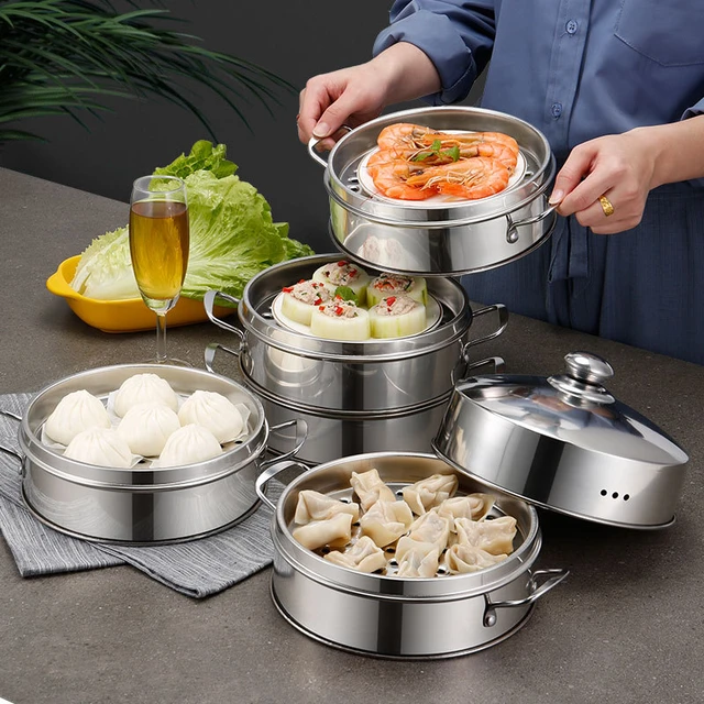 Stainless Steel Kitchen Accessories  Stainless Steel Food Steamer Rack -  Household - Aliexpress