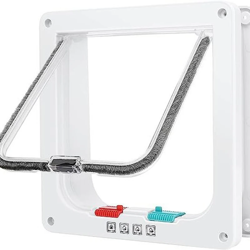 ABS Plastic Pet Door Set Cat & Dog Door