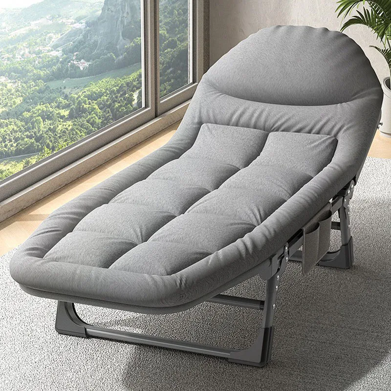 PortableFoldingBedLoungeChairSingleLunchBreakFoldingBedsfor