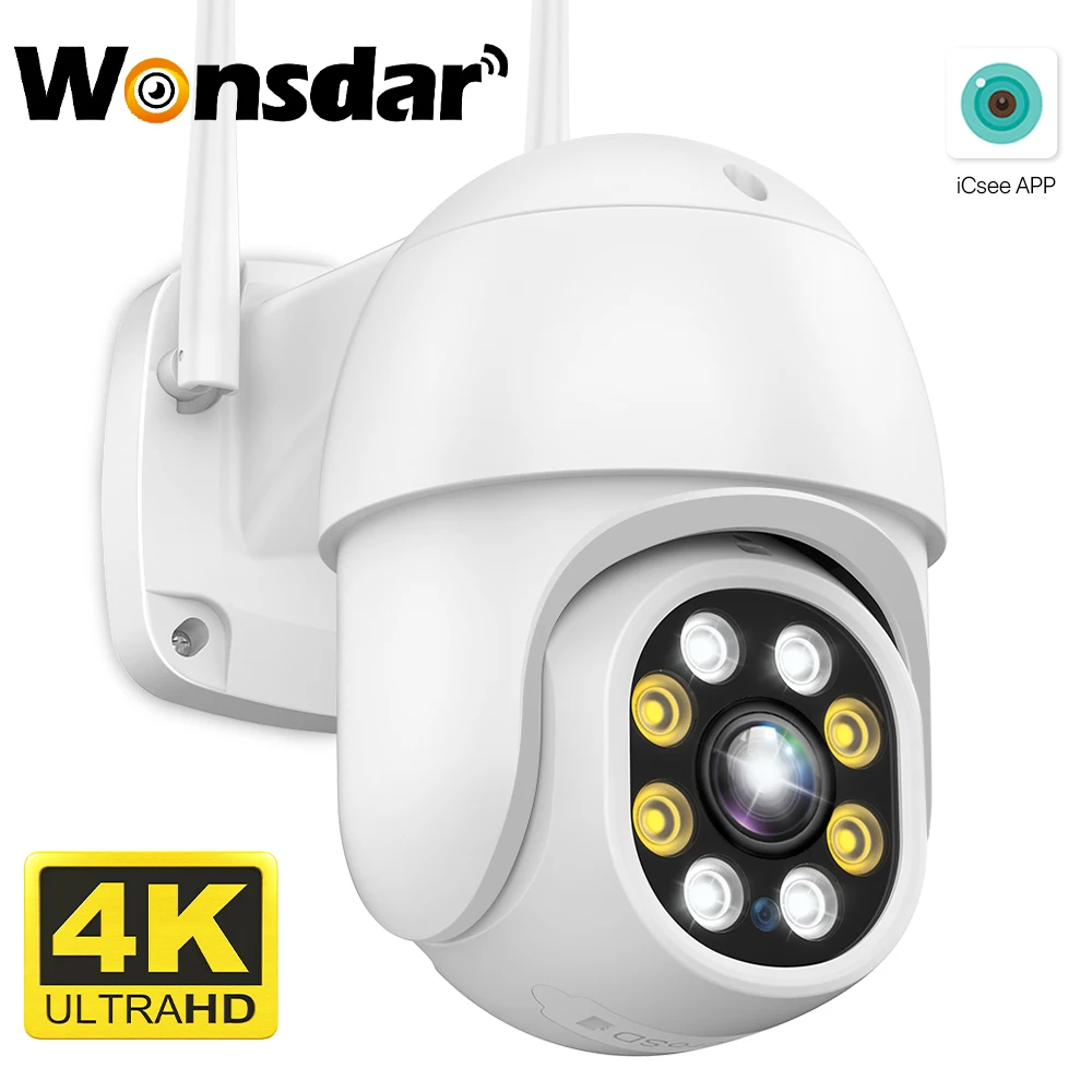 IP-Камера уличная 4K 8 Мп HD Wi-Fi PTZ 5 МП H.265 1080P |