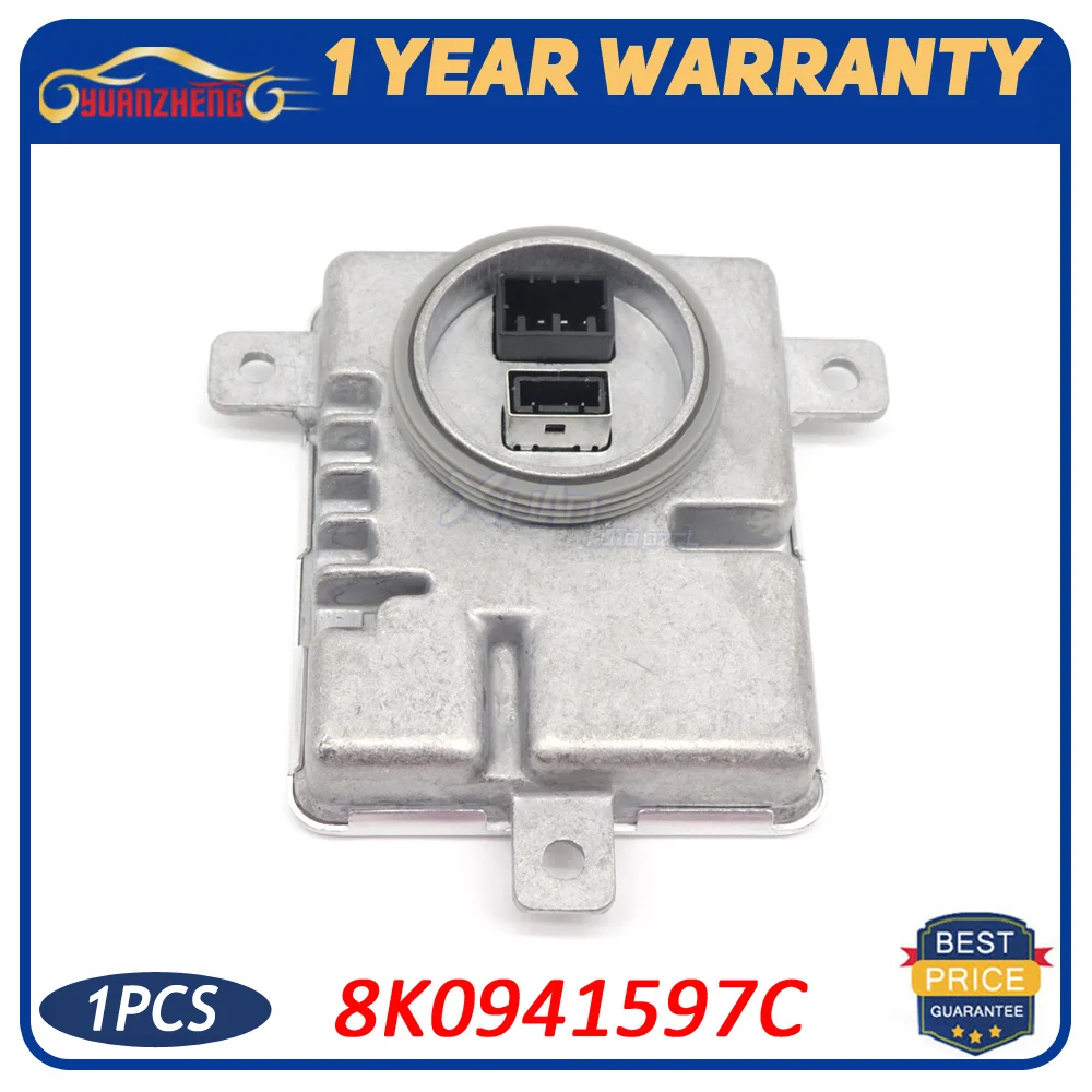 HID Xenon Headlight Ballast Control Unit 8K0941597C for VW CC Eos Passat Tiguan Touareg Audi A5 A6 A7 A8 Q3 Q5 Q7 S4 S5 08-17