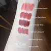 CACE Matte Liquid Lipstick Makeup Sets 4 Colors Lipgloss And 1pc Transparent Lipgloss And 1pc Lip Balm Plumper And Necklace Gift 5