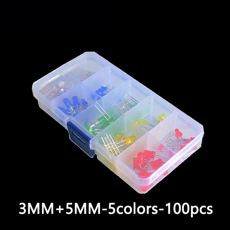 Lote de 100 inductores de potencia SMD CD32 CD43 CD54 CD75 de 10 uH, 22 uH, 33 uH, 47 uH, 100 uH, 470 uH, 100, 220, 330, 470, 101, 471, 5 mm, 5,2 x 4,5 mm